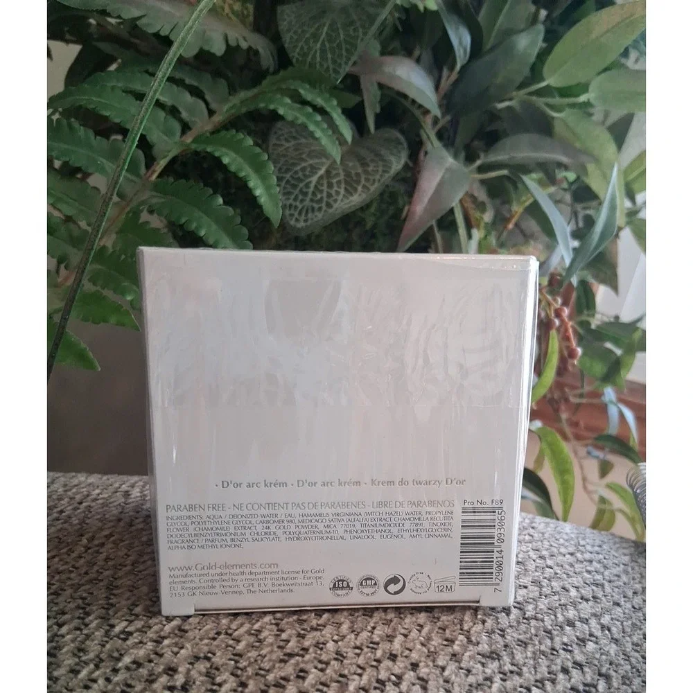 Gold Elements D'Or Facial Cream with 24K Gold Powder, Hydrating, 50ml/1.7oz 5/28